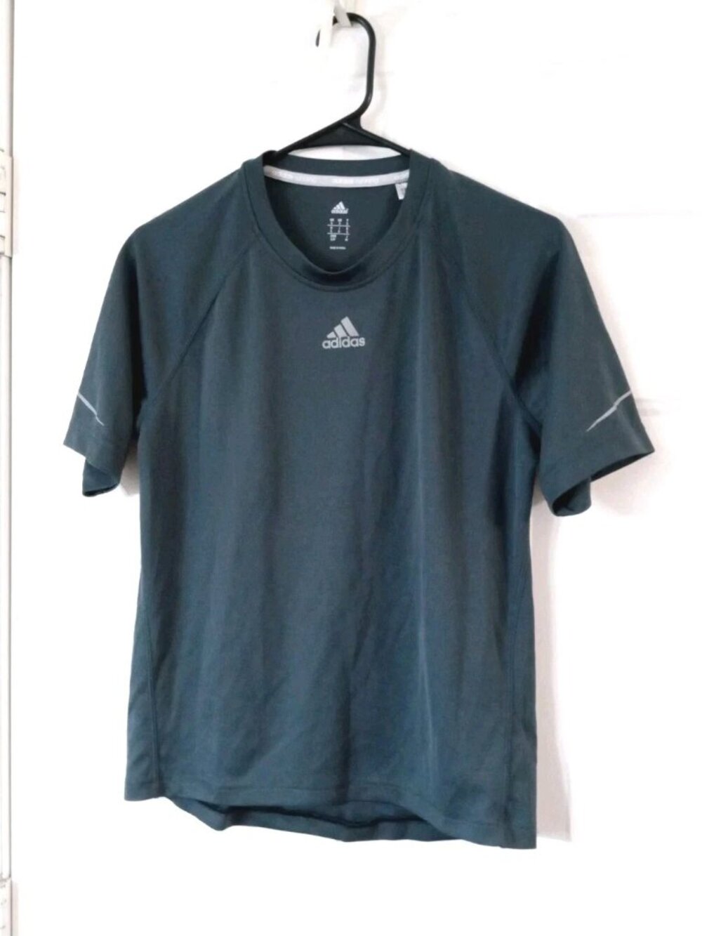Adidas Running Men's Small Blue Short Sleeve T-Shirt Lightweight
